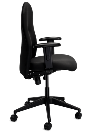 The back that leans in with you