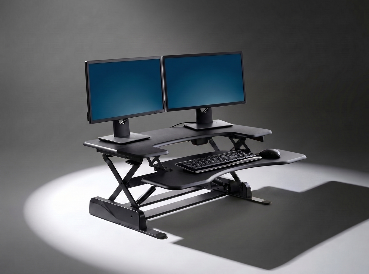 Standing height in one light pull, so moving costs a second, not a decision.