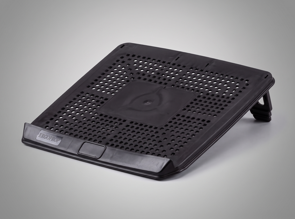 Folds flat into your laptop case, so good posture travels with you.