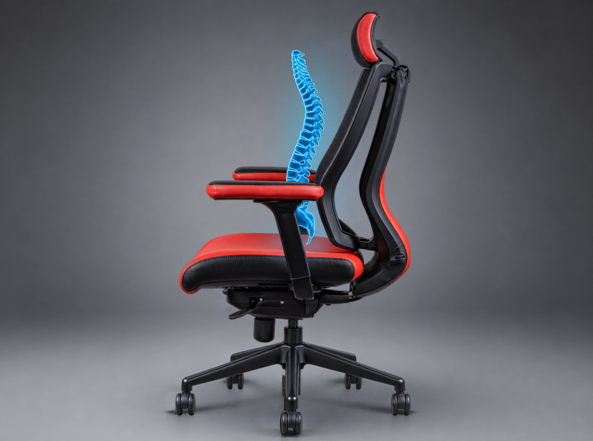 Endorsed by the World Federation of Chiropractic, rare for a gaming chair