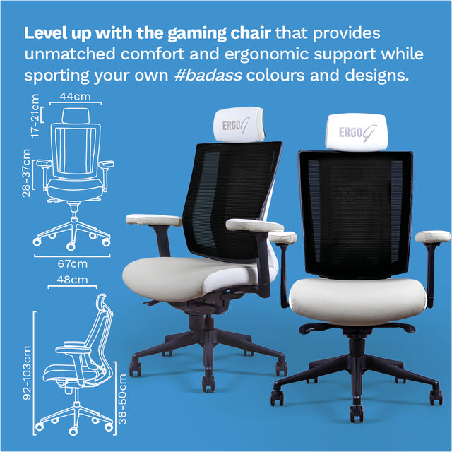 Ergotherapy Ergo G Dimensions White