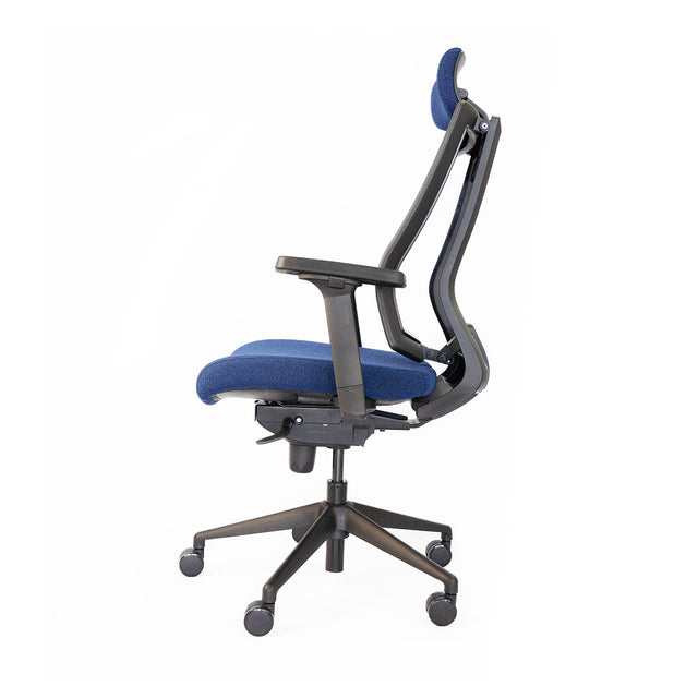 NetOne High-Back Blue Office Chair