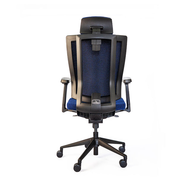NetOne High-Back Blue Office Chair