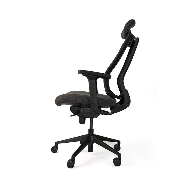 NetOne High-Back Dark Grey Office Chair