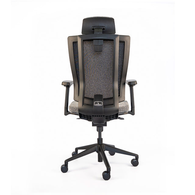 NetOne High-Back Light Grey Office Chair