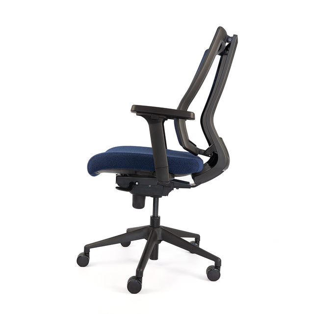 NetOne Mid-Back Dark Blue Office Chair
