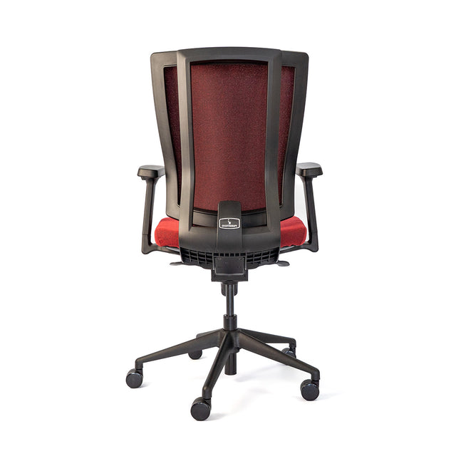 NetOne Mid-Back Red Office Chair