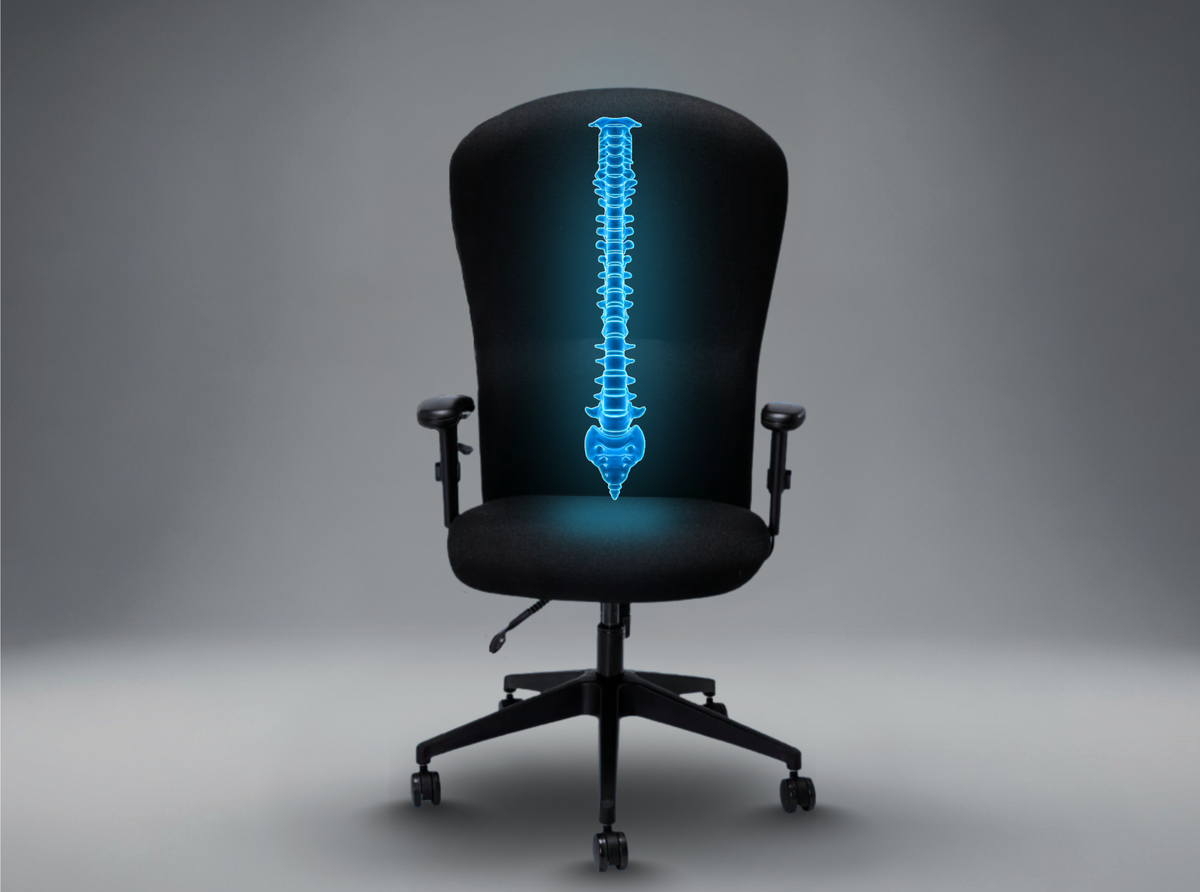 The original physiotherapist-designed Ergotherapy chair, the one the range is built on