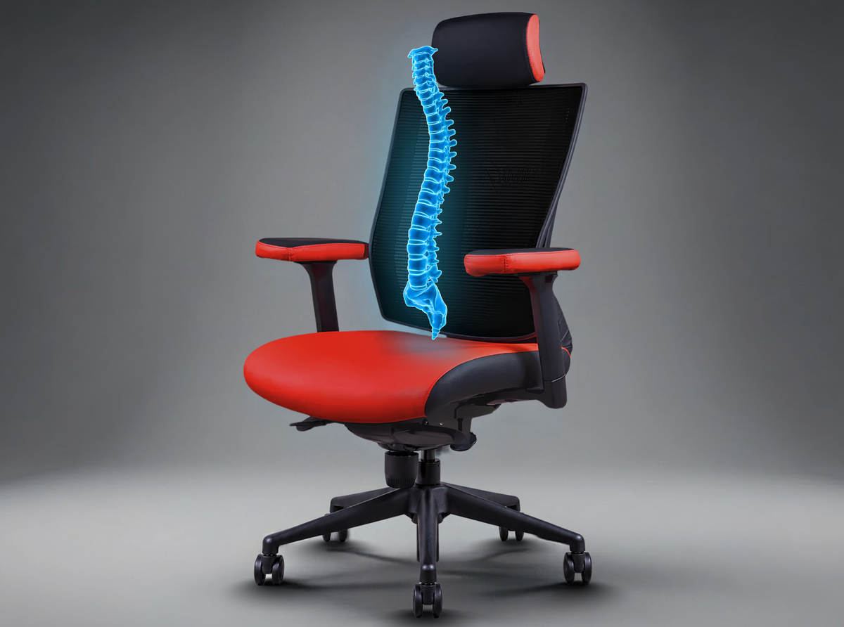 Physiotherapist-designed, the one credential a gaming chair can't fake