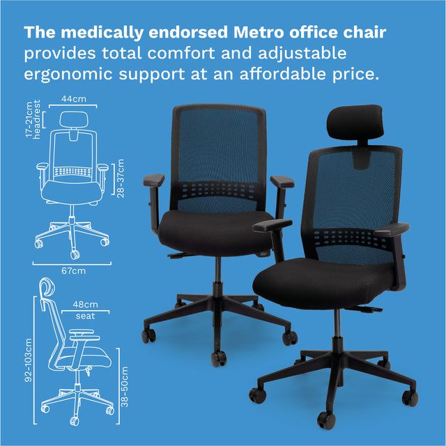 Ergotherapy Mid Ergotherapy Office Chair Dimensions