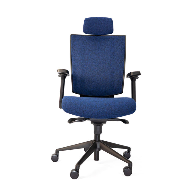 NetOne High-Back Blue Office Chair