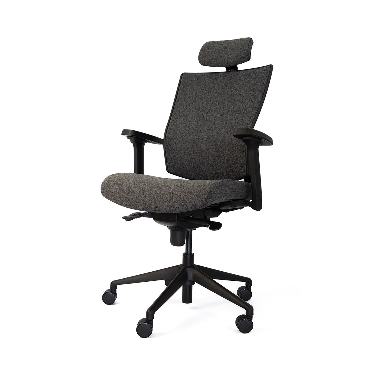 NetOne High-Back Dark Grey Office Chair
