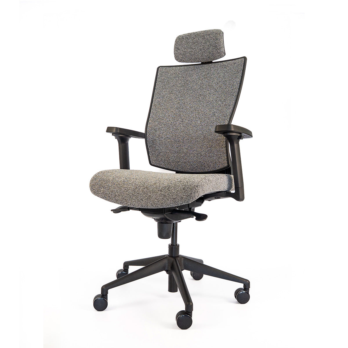 NetOne High-Back Light Grey Office Chair