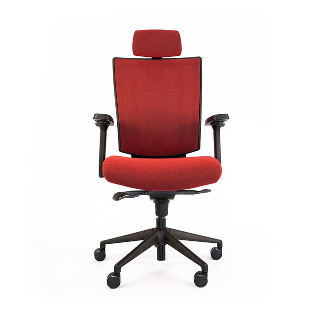 NetOne High-Back Red Office Chair