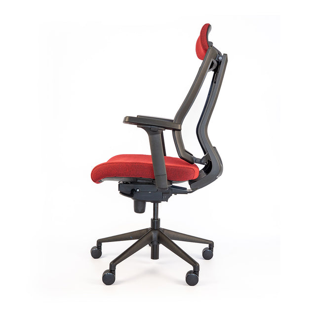 NetOne High-Back Red Office Chair