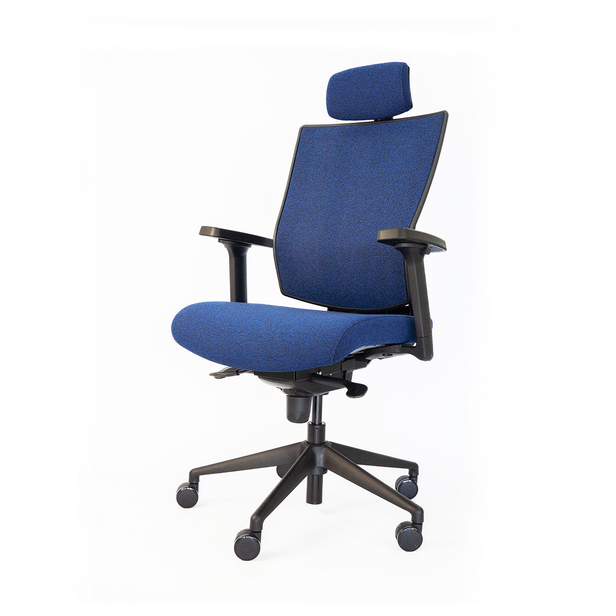 NetOne High-Back Blue Office Chair