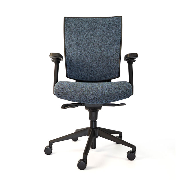NetOne Mid-Back Sky Blue Office Chair