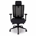 NetOne High-Back Black Office Chair