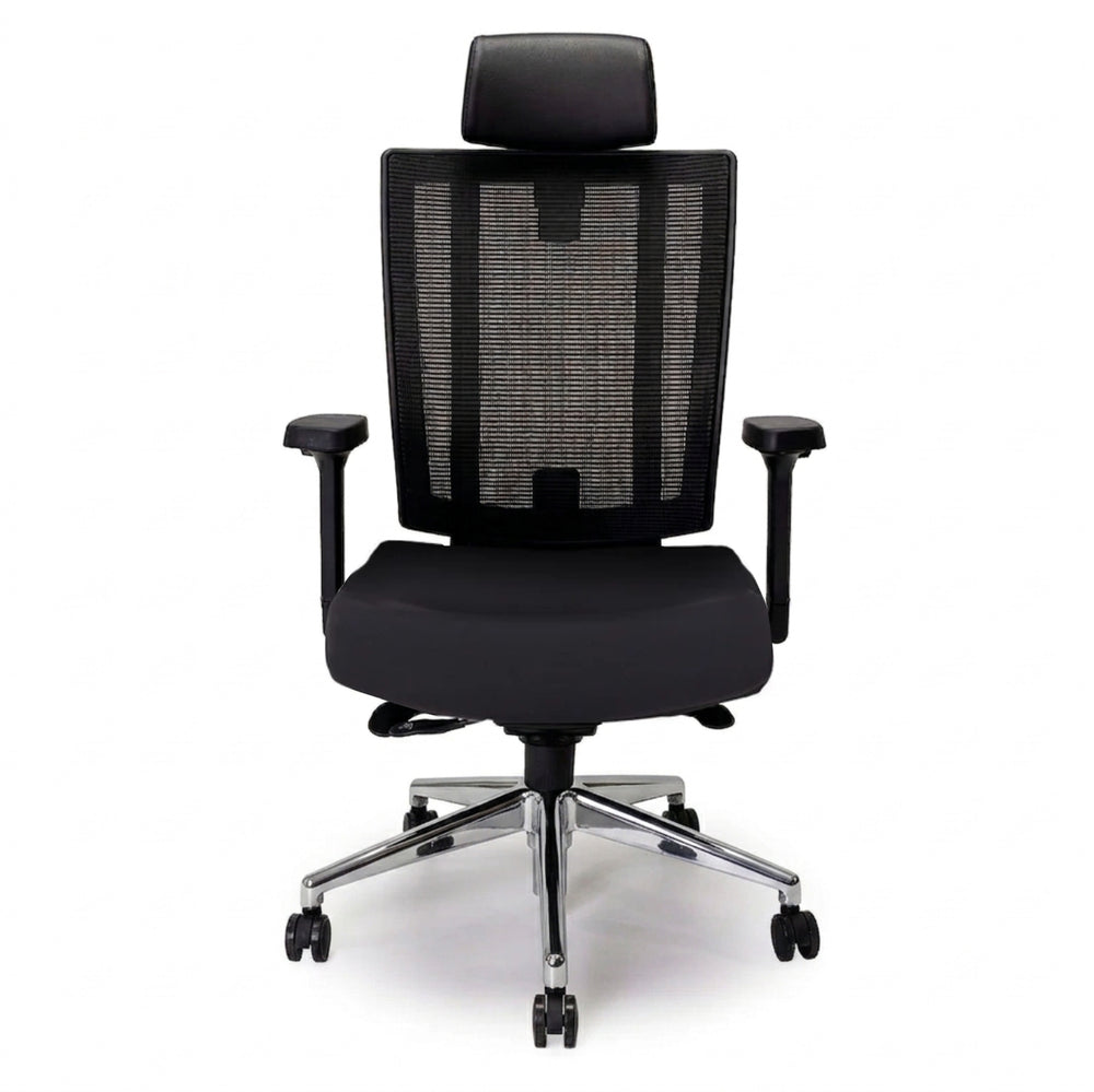 NetOne High-Back Black Office Chair