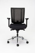 NetOne Mid-Back Black Office Chair