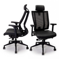 NetOne High-Back Black Office Chair